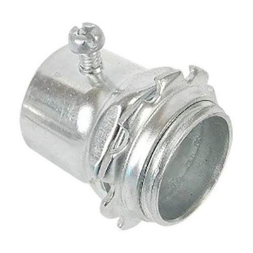 Allied SC250RKON, 2-1/2″, Steel, Set Screw, EMT Connector, 1 pc