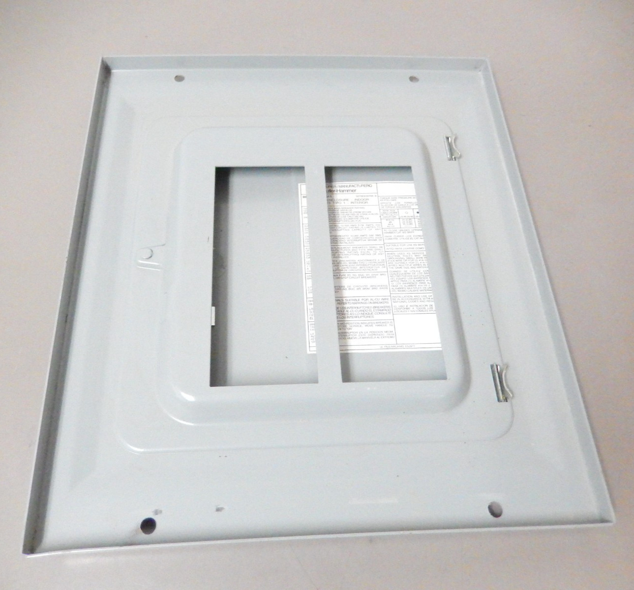 Front Cover For Cutler-Hammer BR1020B100S11 Loadcenter