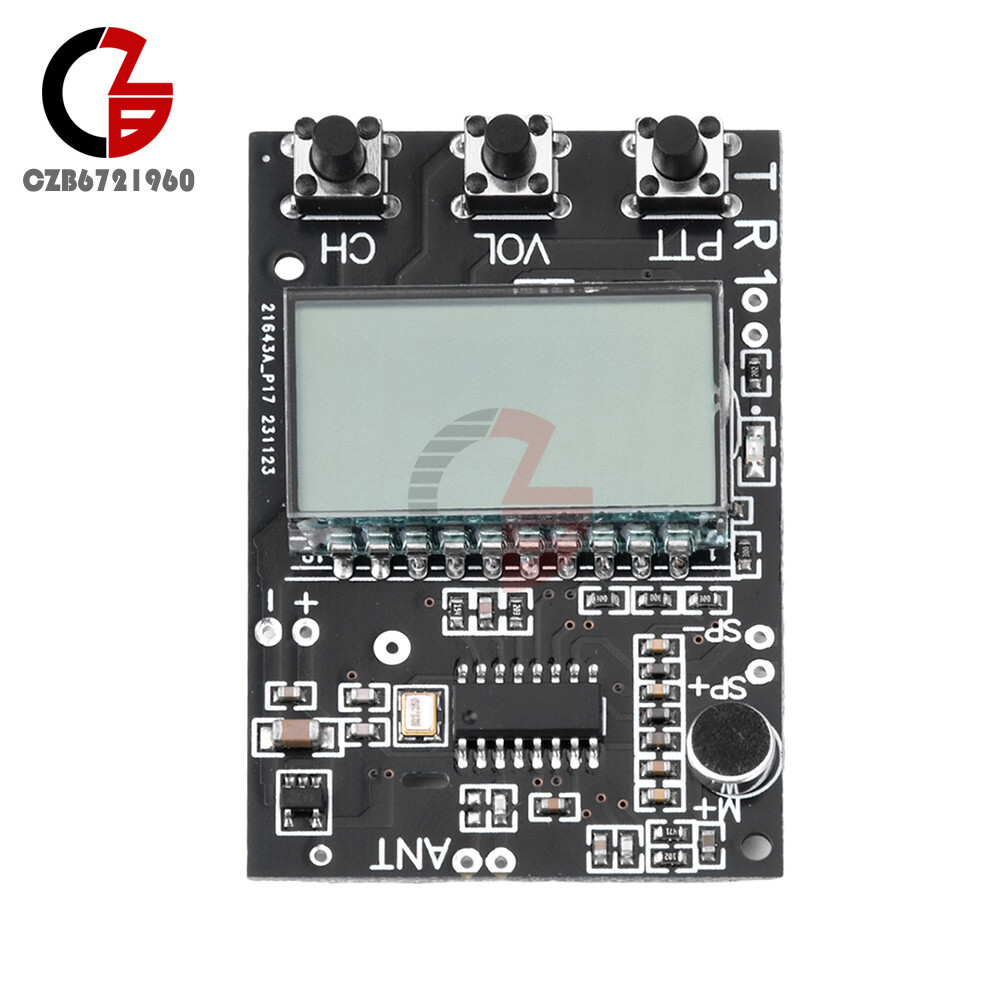 Digital LCD FM Radio Receiver Transmitter Module 27-480MHz Frequency Modulation