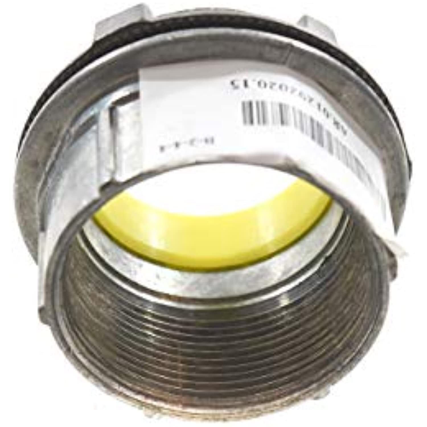 Conduit Hub, Indoor/Outdoor, Watertight, Zinc, 2-In.