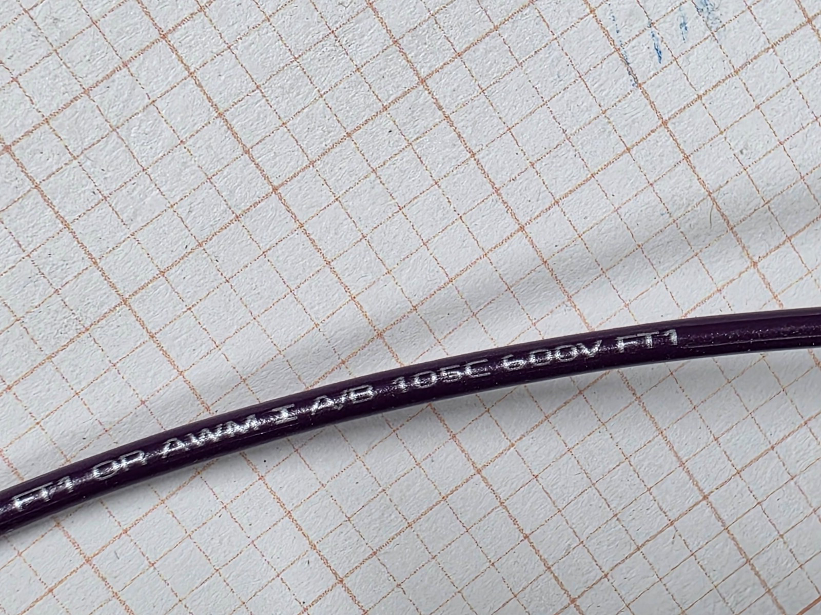 Southwire #18awg 16x30B UL-1015/1230/1032 MTW Hook-Up/Lead Wire Purple /100ft