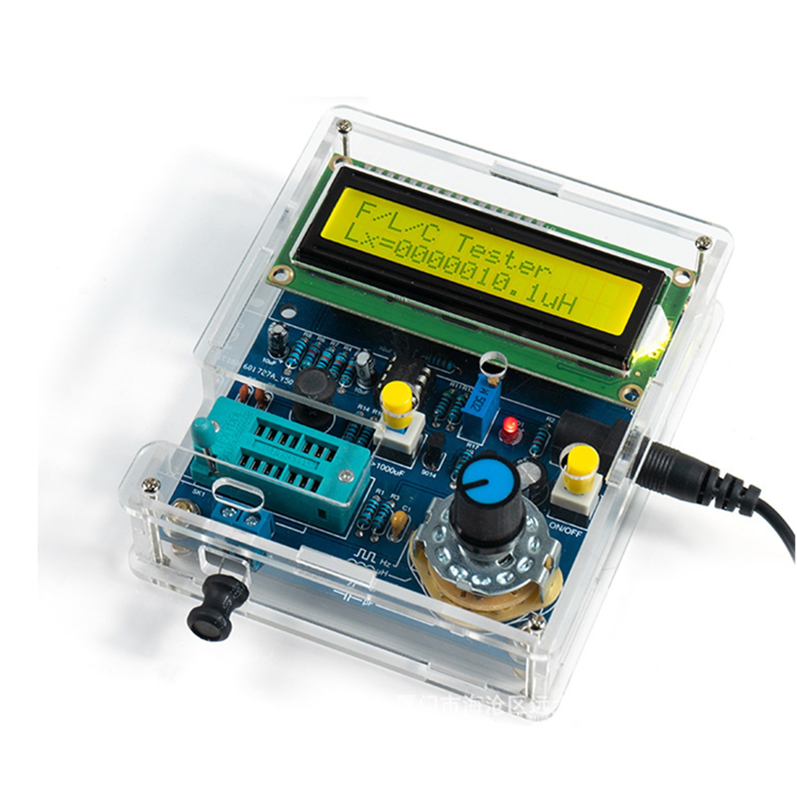 1 Set LCD Digital Screen Inductance Capacitance Meter Frequency Tester DIY Kit