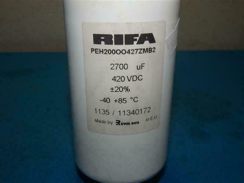 Revox Rifa PEH200OO427ZMB2 2700 uF 420VDC Capacitor