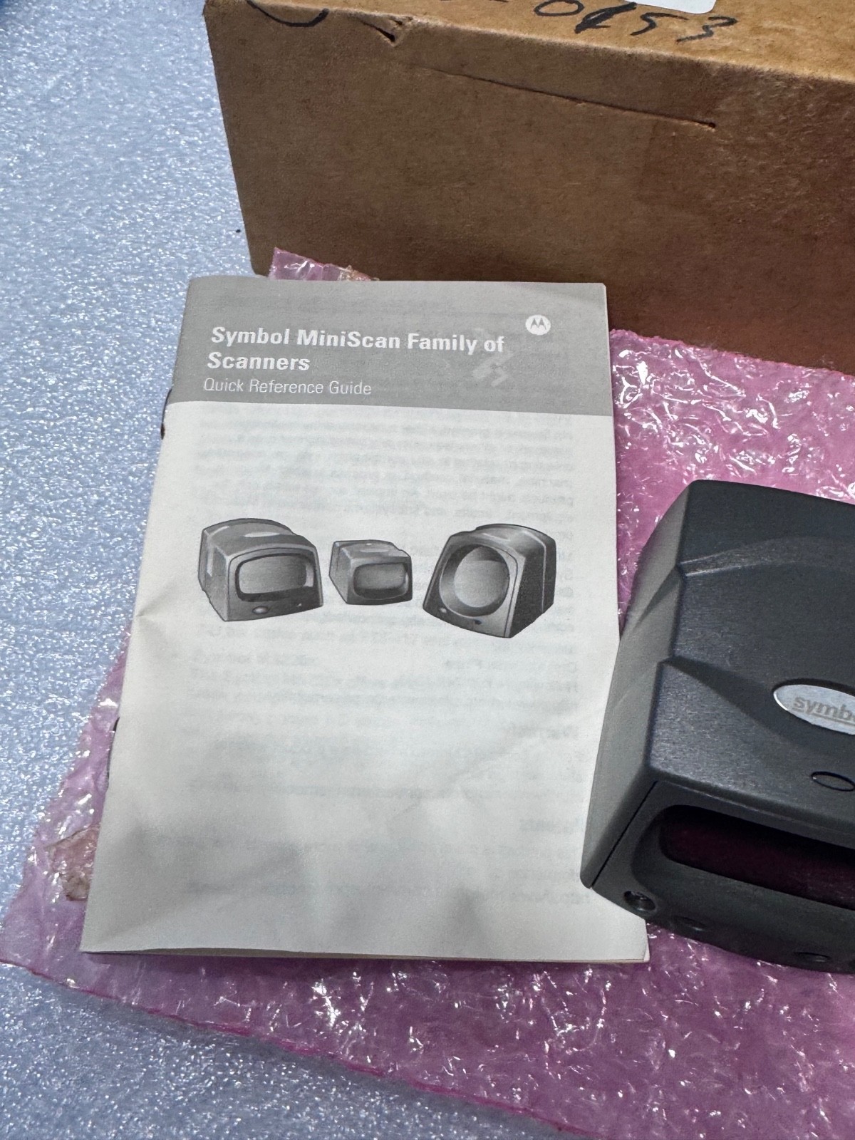 Symbol Motorola MS-1204FZY-I000R Scanning Head