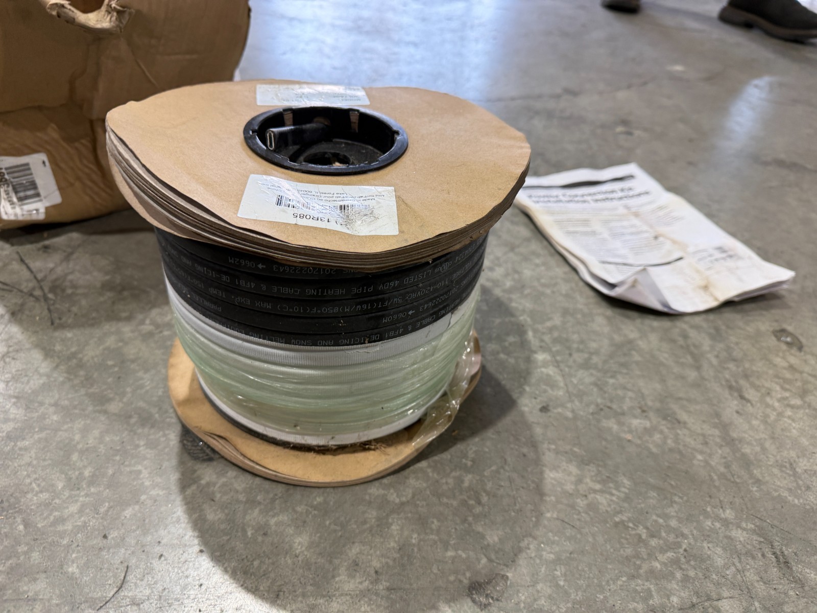 Electric Heating Cable, Model 5HTR1-CR, 250 ft. 120V, GRAINGER APPROVED 13R085