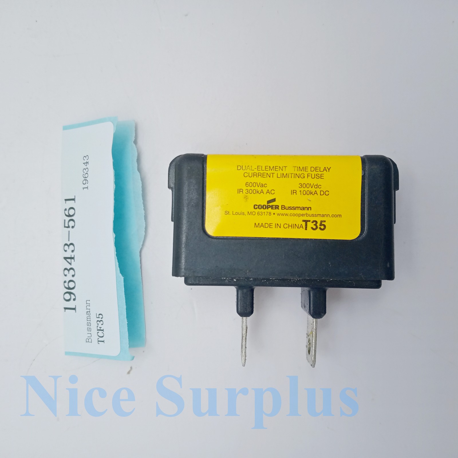 Bussmann Fuse TCF35 #196343-561