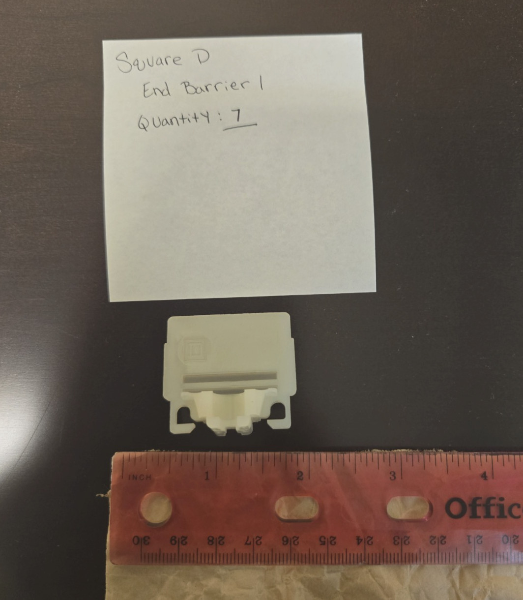 New Old Stock – Square D – Class: 9080 – Parts & Barriers READ DESCRIPTION
