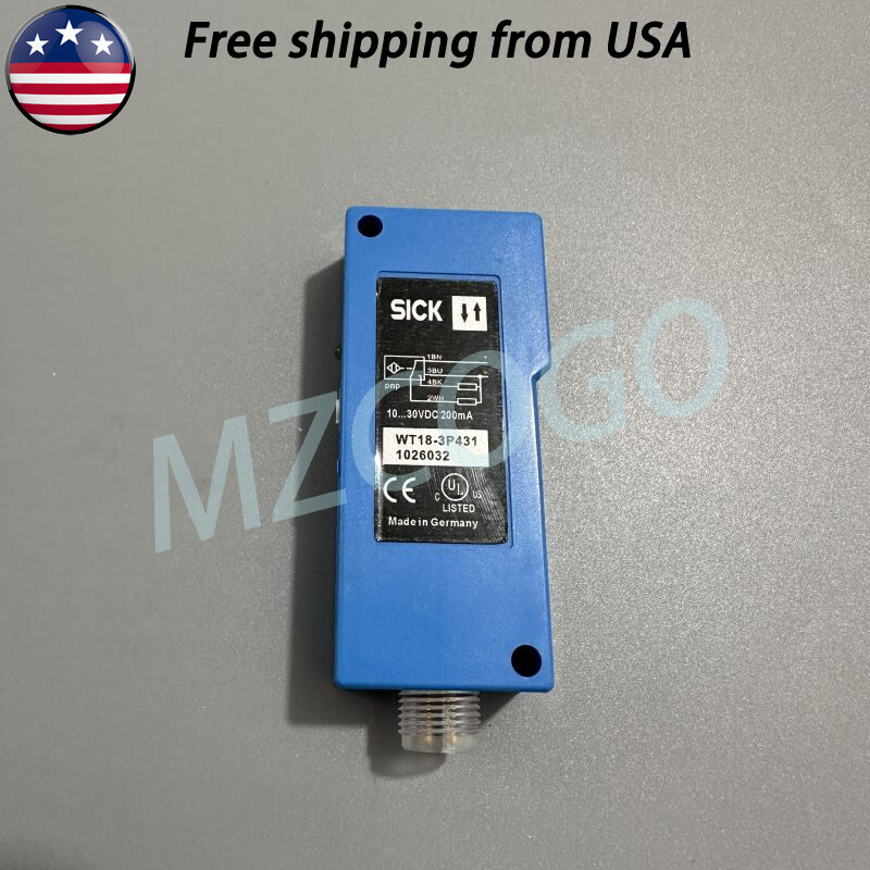 For SICK WT18 – 3P431 WT18-3P431 1026032 Photoelectric Sensor Shipped From USA
