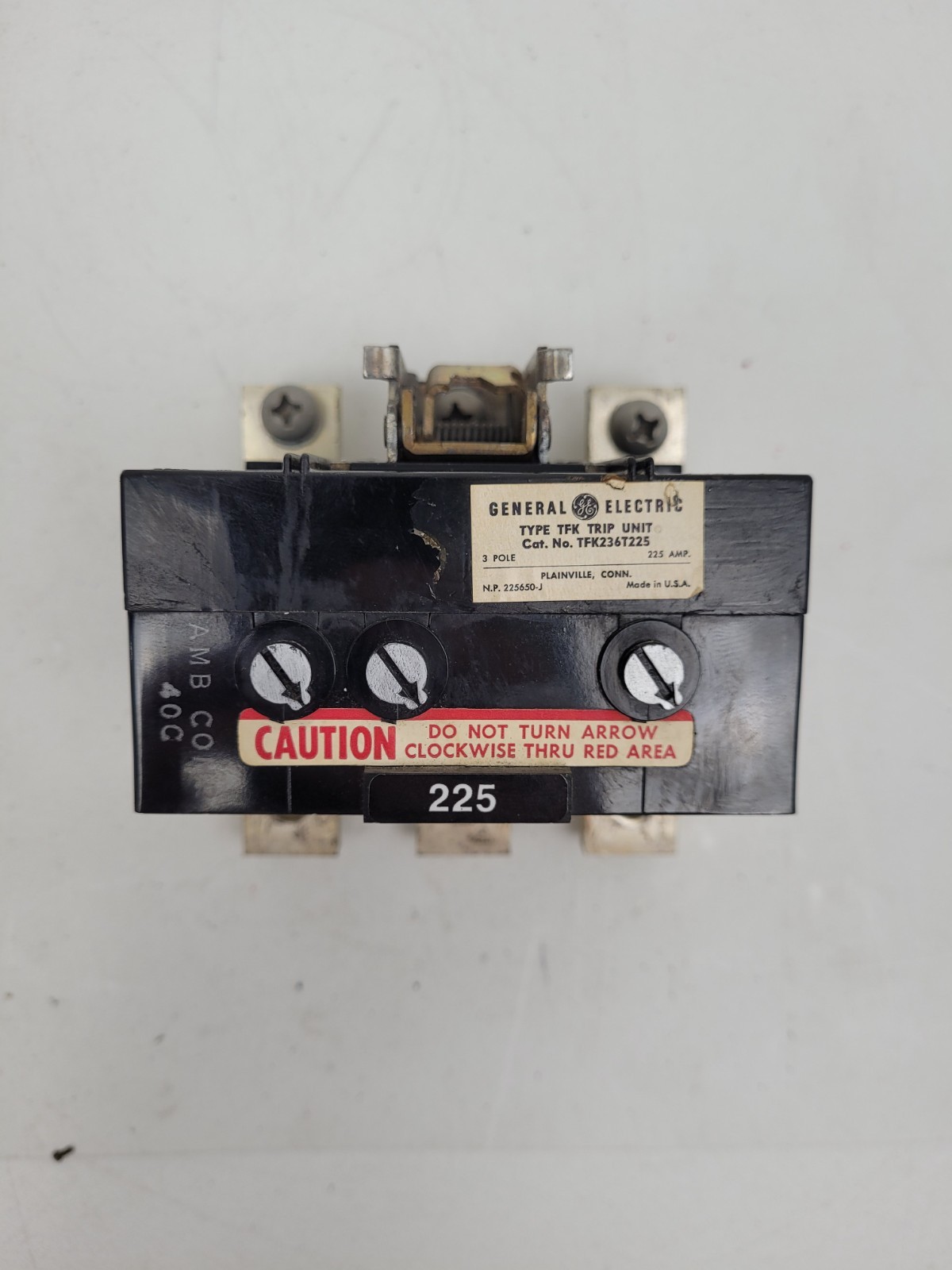 TFK236T225 GE 225A Trip Unit For TFK Frame Breakers – Next Day Option