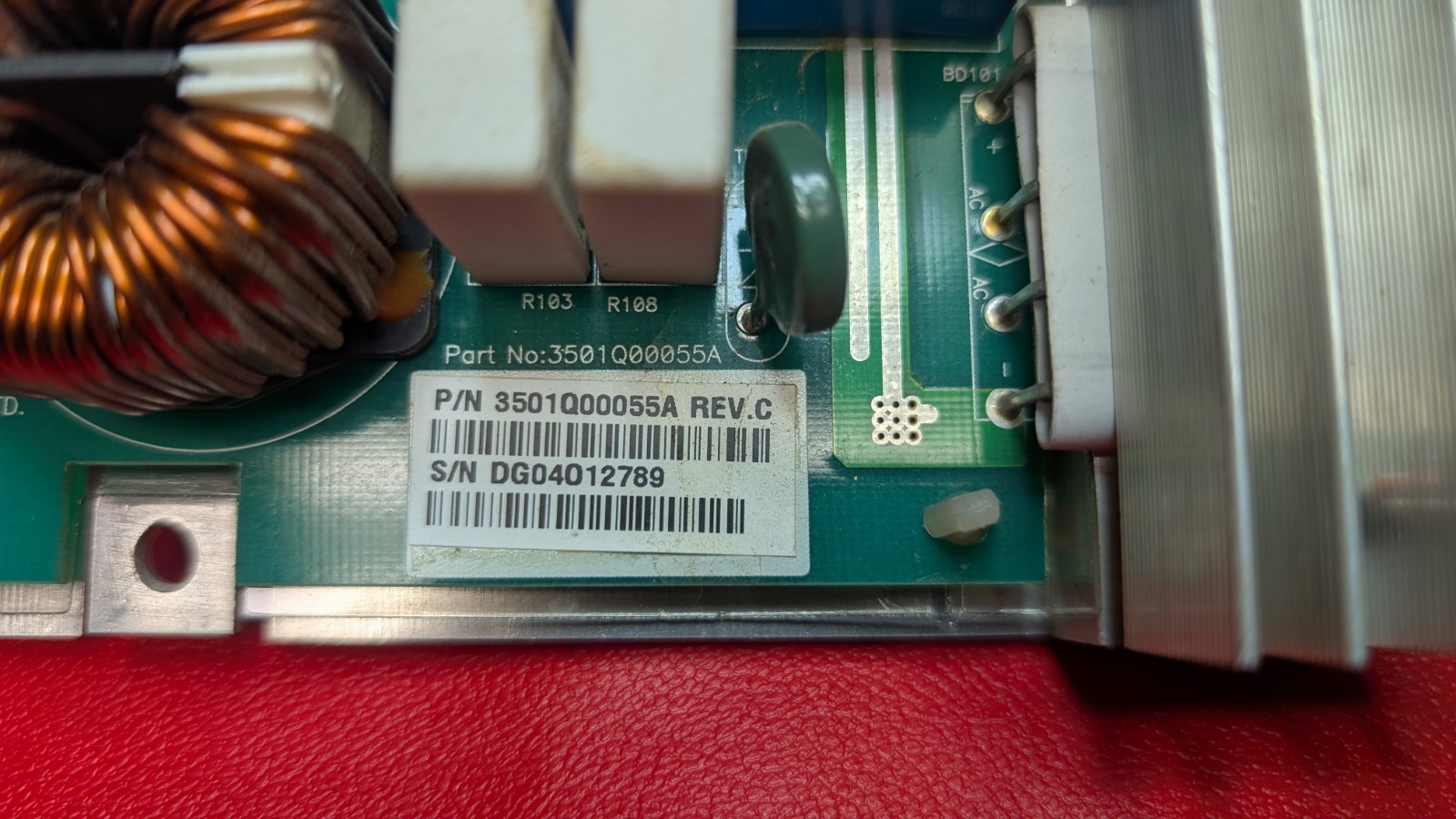 42″ HYUNDAI PLASMA TV PART PSU POWER SUPPLY BOARD – 3501Q00055A