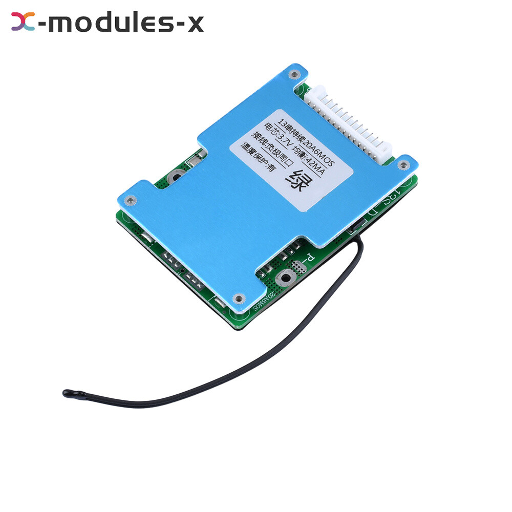 13S 48V 20A 30A Same Port Battery Protection Board for 18650 Li-ion Battery