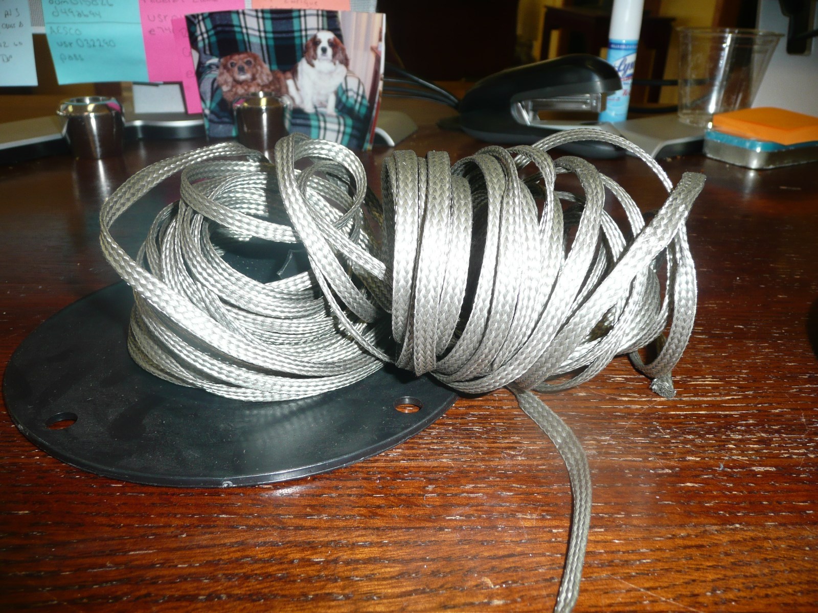 Allied Wire AA59569R36T0203 11Awg 13/64 in Tubular braid Approx 42FT