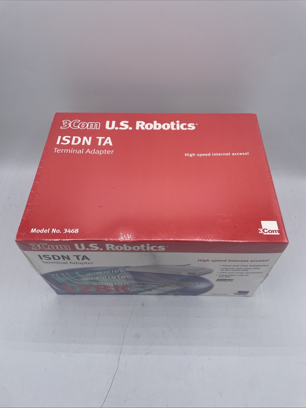 ISDN PRO TA 128K 3COM US ROBOTICS Free Shipping Tested