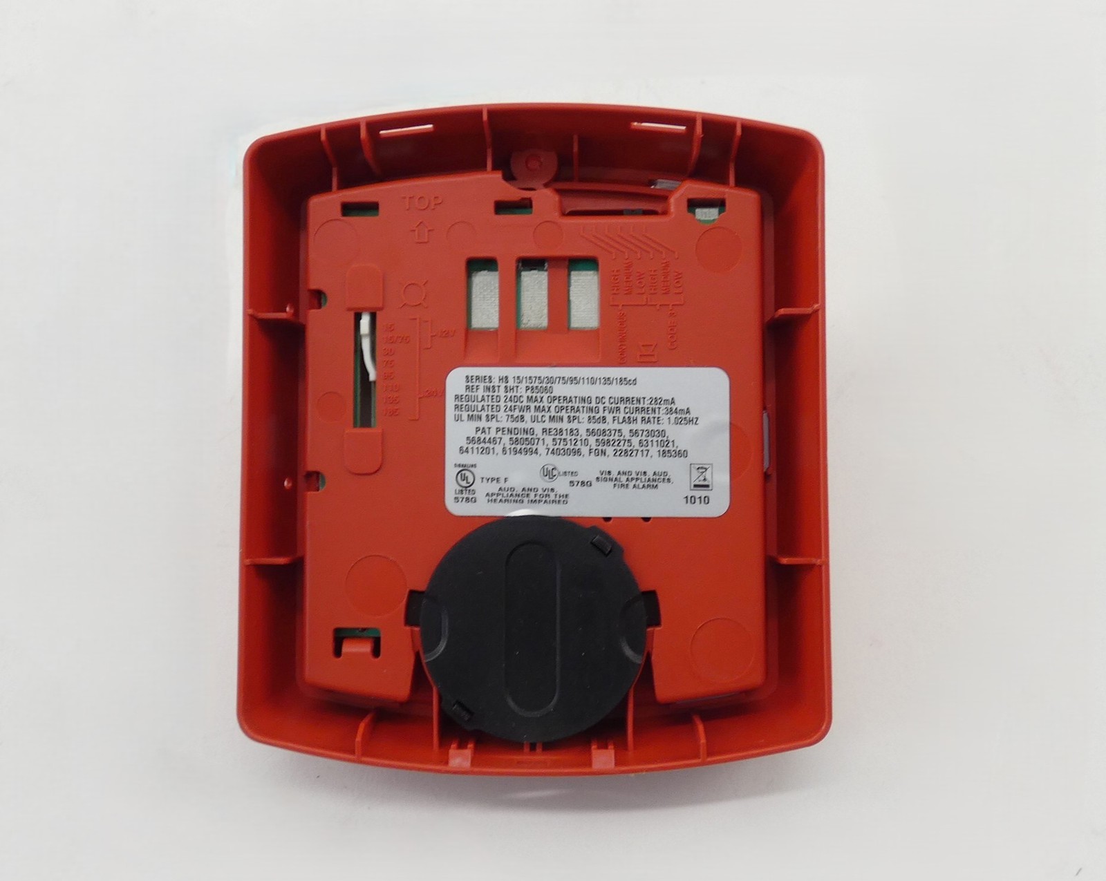 Cooper HSR 127249 Wheelock Exceder Fire Alarm Horn Strobe 12/24VDC – NEW Surp…