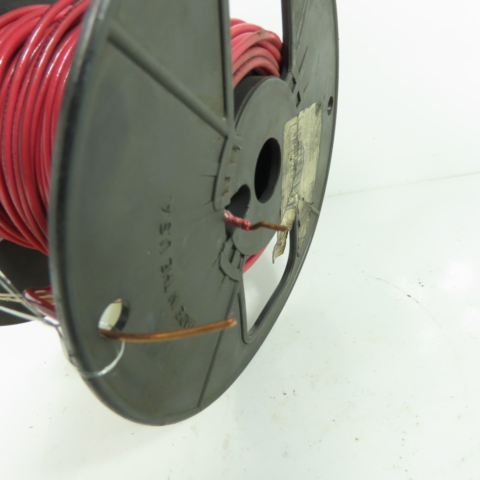 Cerro Vinylon 14AWG THHN/THWN/AWM Red Solid Copper Wire 600V 318′
