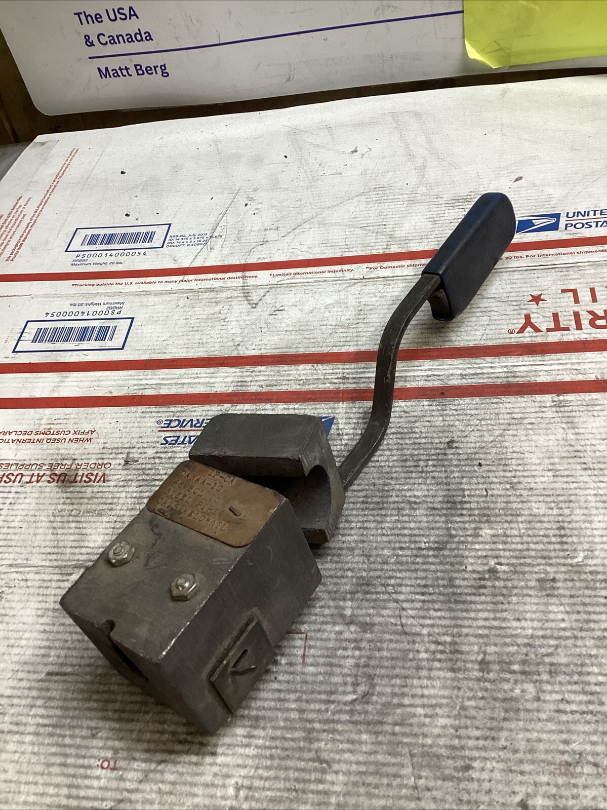 ERICO CADWELD IP-CA CAHAA1G MOLD #6 SOL RUN & TAP ATL #CA15 CART ED4U 4066