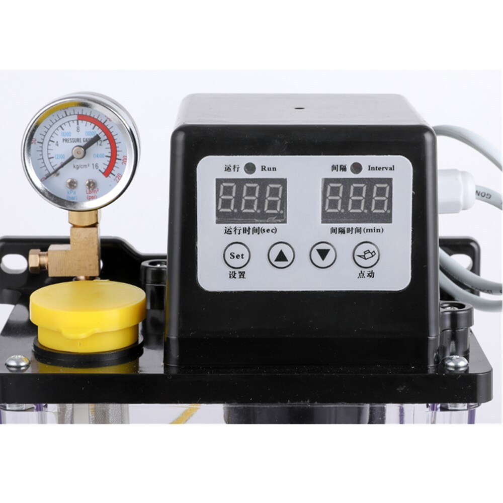 1L/2L Automatic Lubrication Pump 110V Electric CNC Digital Lubricating Oil Pump