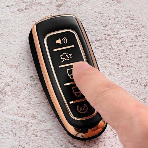 Premium Soft TPU 360° Full Protection Key Fob Cover for Ford C-Max Edge Escape