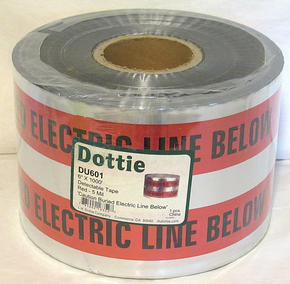 Dottie 6″ X 1000′ Detectable Tape – Red 5 Mil ‘Forest Creek Gems’
