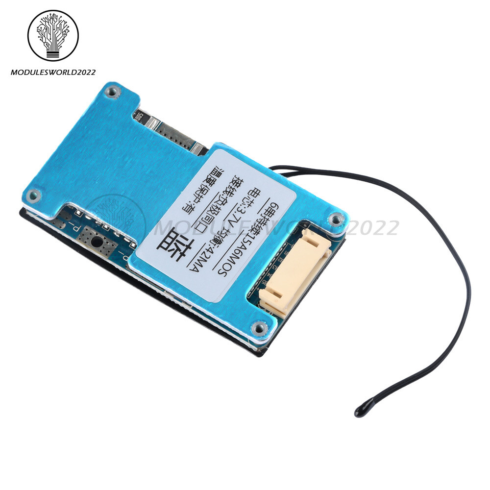 6S 15A 20A 25A Li-ion Battery Charge Protection Board Balanced Temp Protection