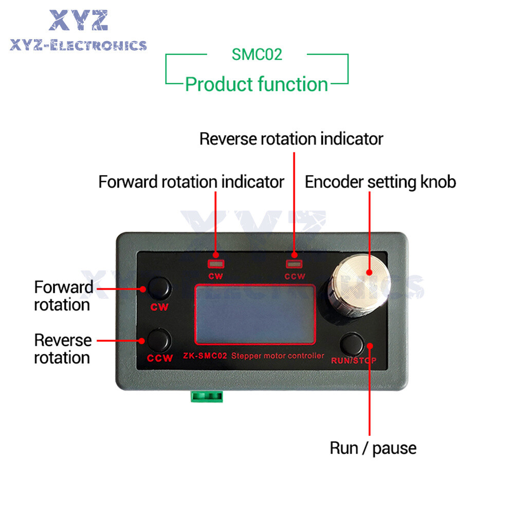 SMC01 42/57 Stepper Motor Controller/SMC02 Stepper Motor Speed Controller Driver