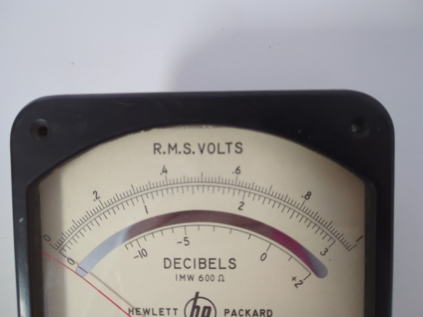 VINTAGE R.M.S. VOLTS DECIBELS 1MW 600 HP MODEL 1051 APR 18 1959