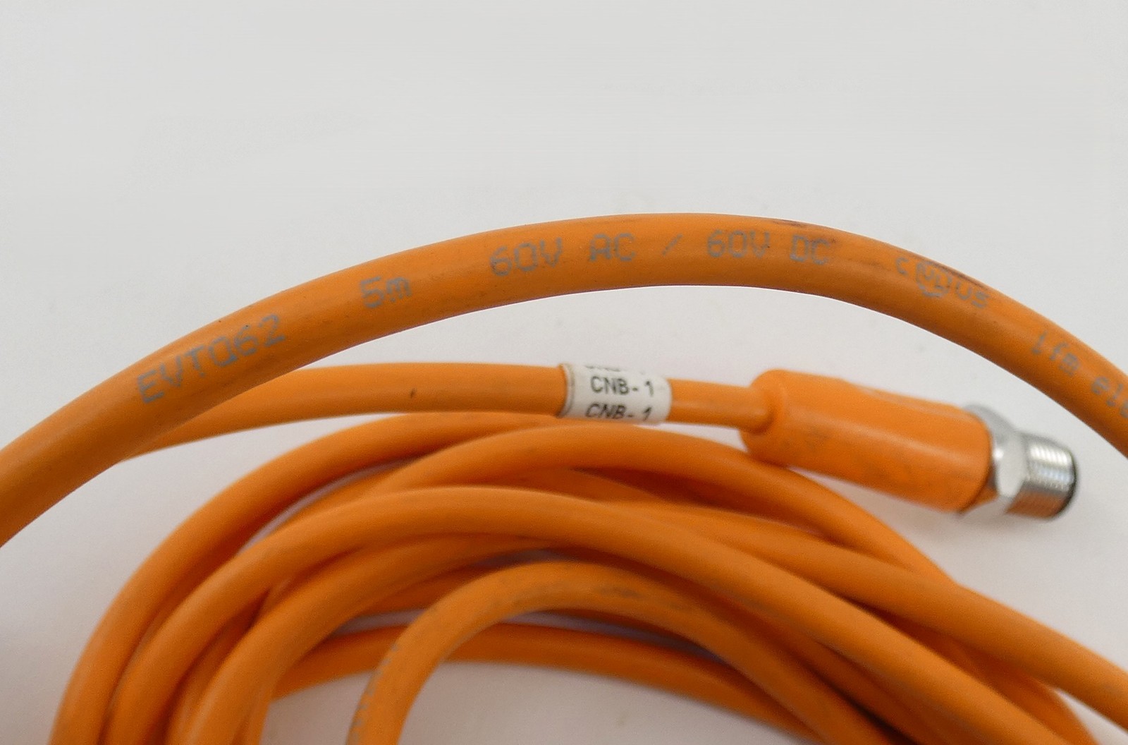 Ifm EVT062 Orange PVC Connection Cable 600VAC/600VDC