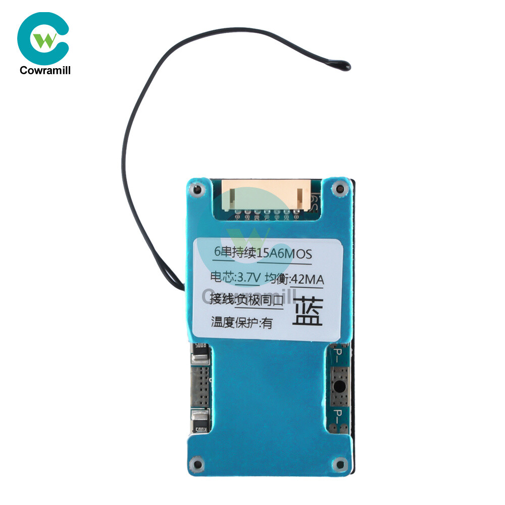 Lithium Battery 6S Balanced Charge Board Equalizer With Temperature Protection