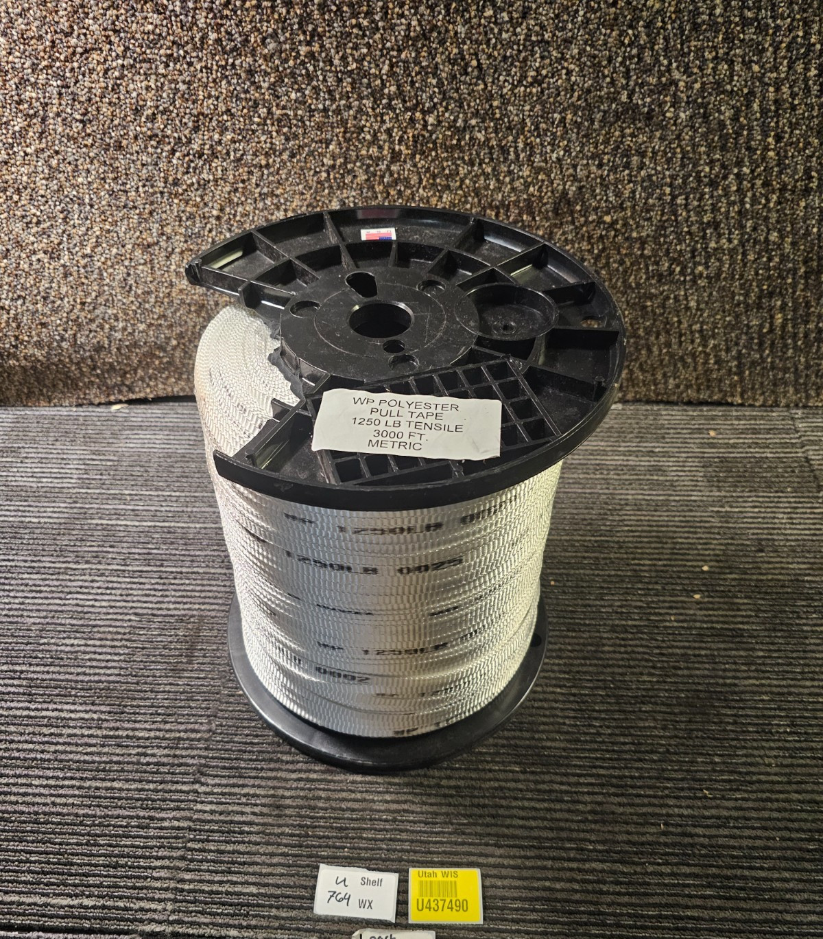 WP Pull Tape 1/2″ x 3000FT Polyester Mule Tape 1250LB Tensile Strength