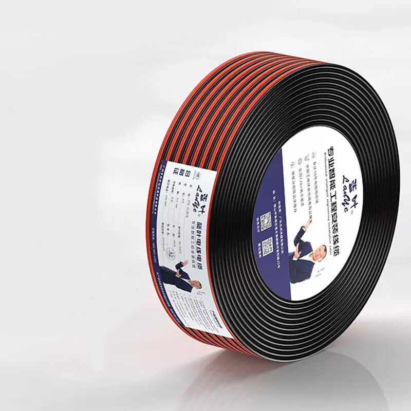 2-Core RVB Red And Black Twin Cable Car Audio Speaker Copper Wire 0.3mm²-2.5mm²