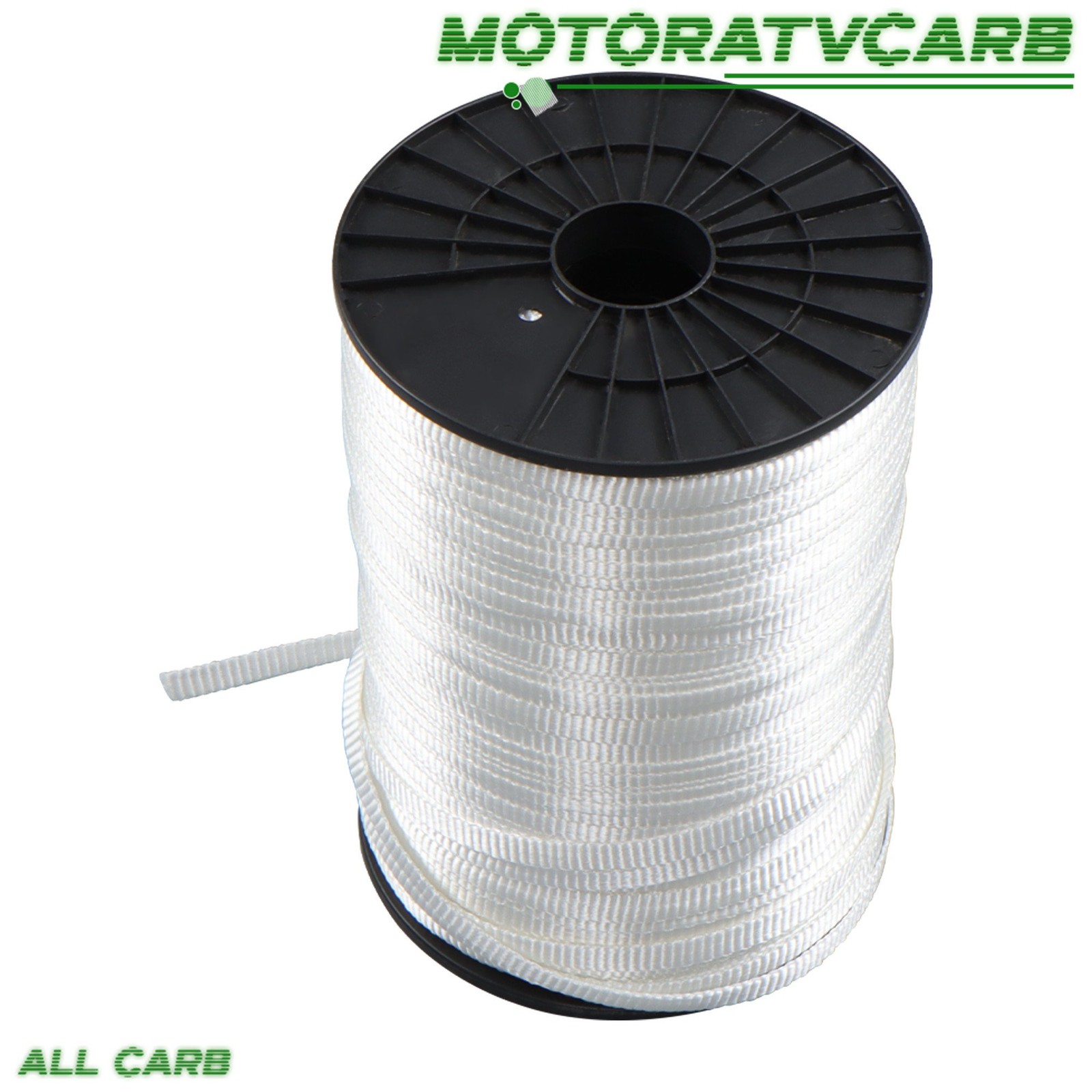 ALL-CARB Polyester Pull Tape Webbing Mule Tape Flat Rope 1/2in × 1053 Feet