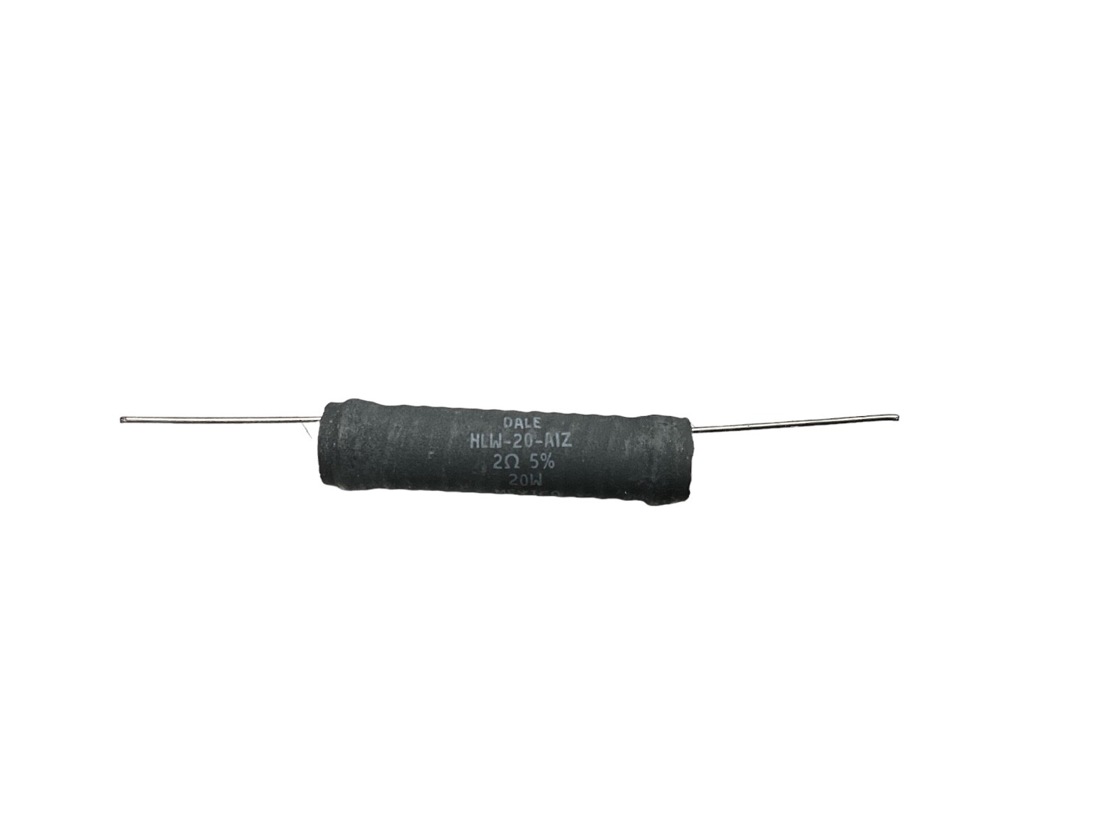 HLW-20-A1Z-2ohm – DALE – 2ohm 20WATT CERAMIC HOLLOW CORE RESISTOR – 5% – SHORT L