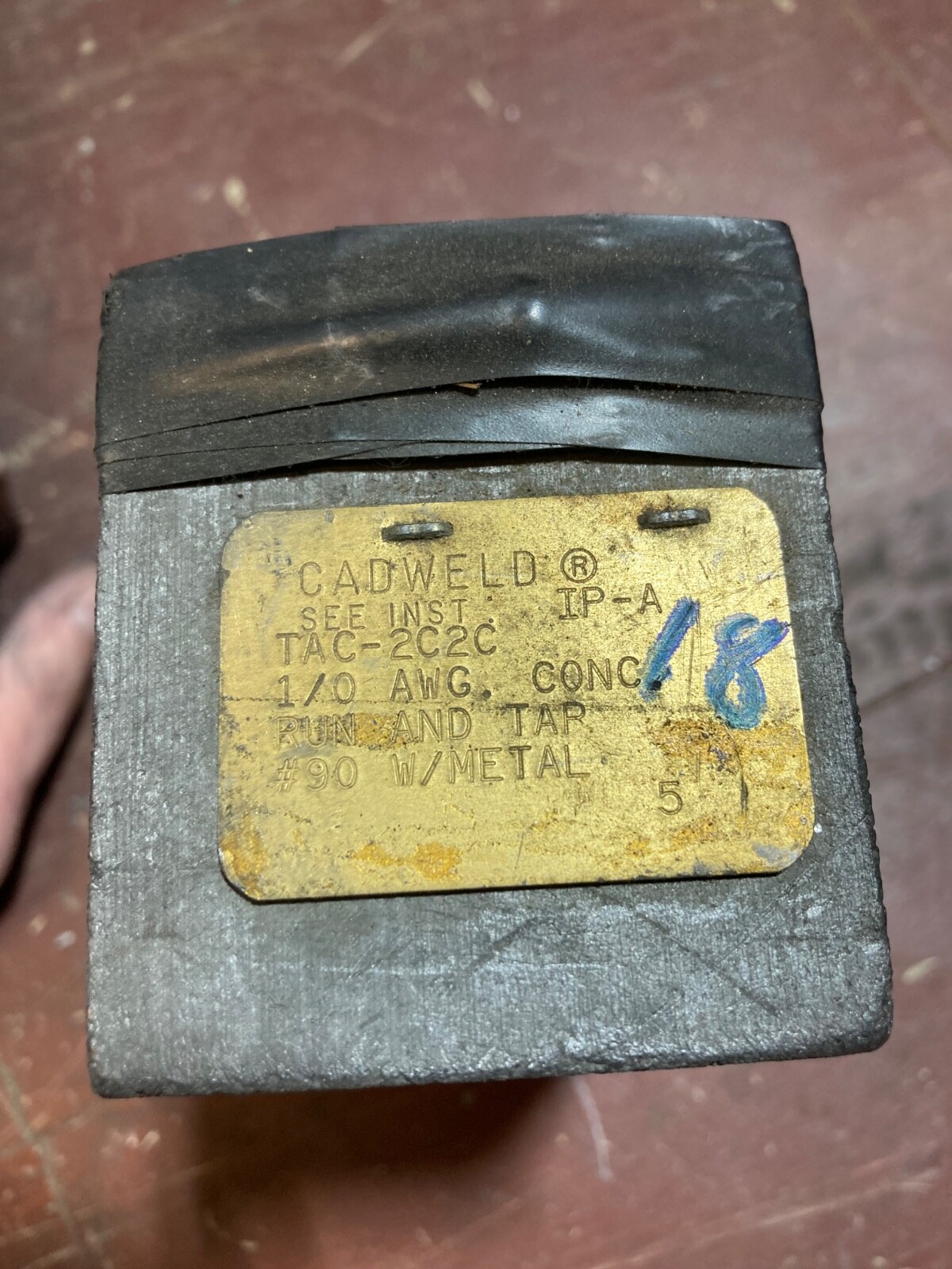 Cadweld Cad ERICO Weld Exothermic Welding Molds Lot of 40 Plus