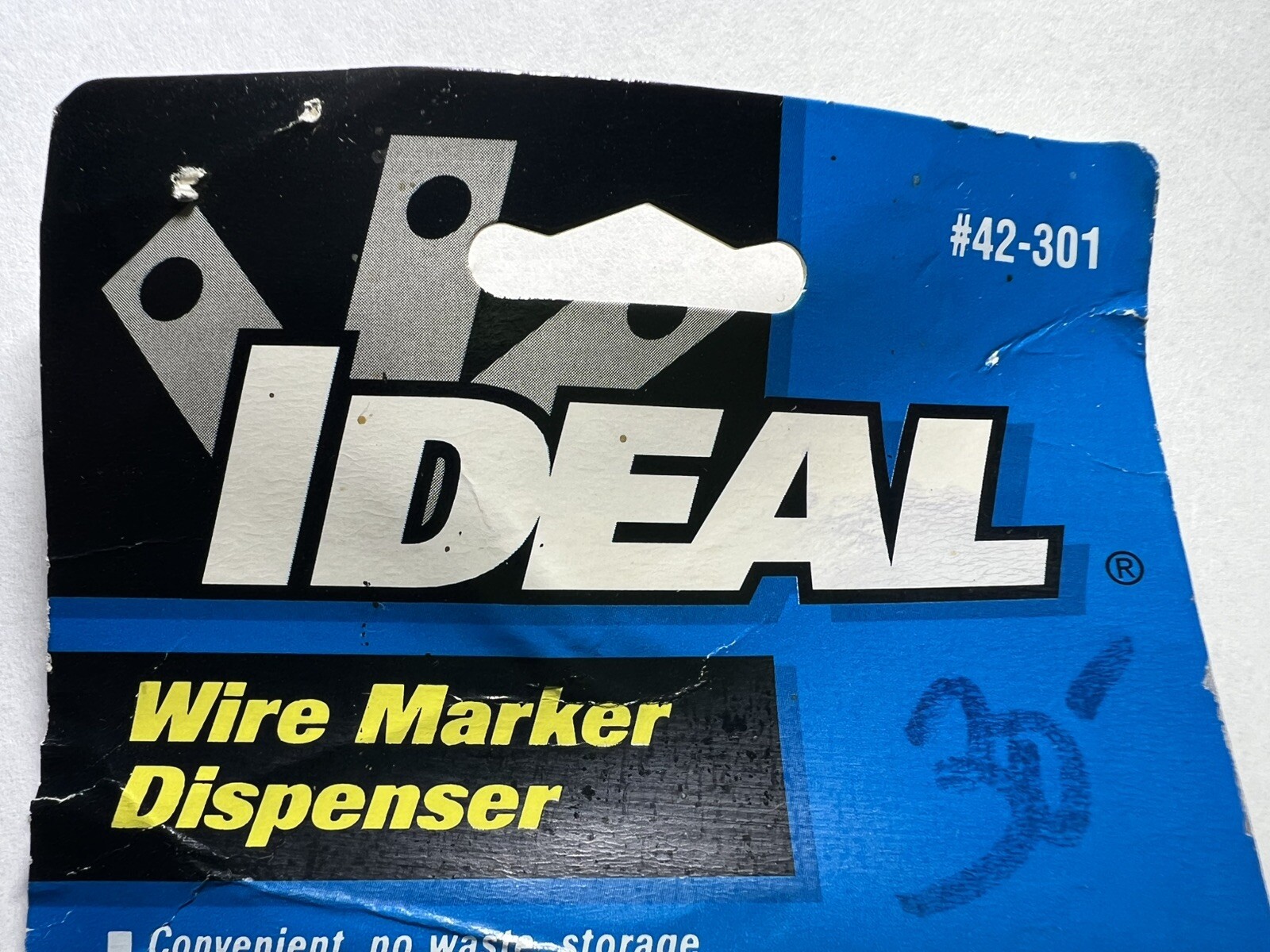 NEW IDEAL 0-9 WIRE MARKER DISPENSER #42-301 INCLUDES 10 ROLLS FREE SHIPPING