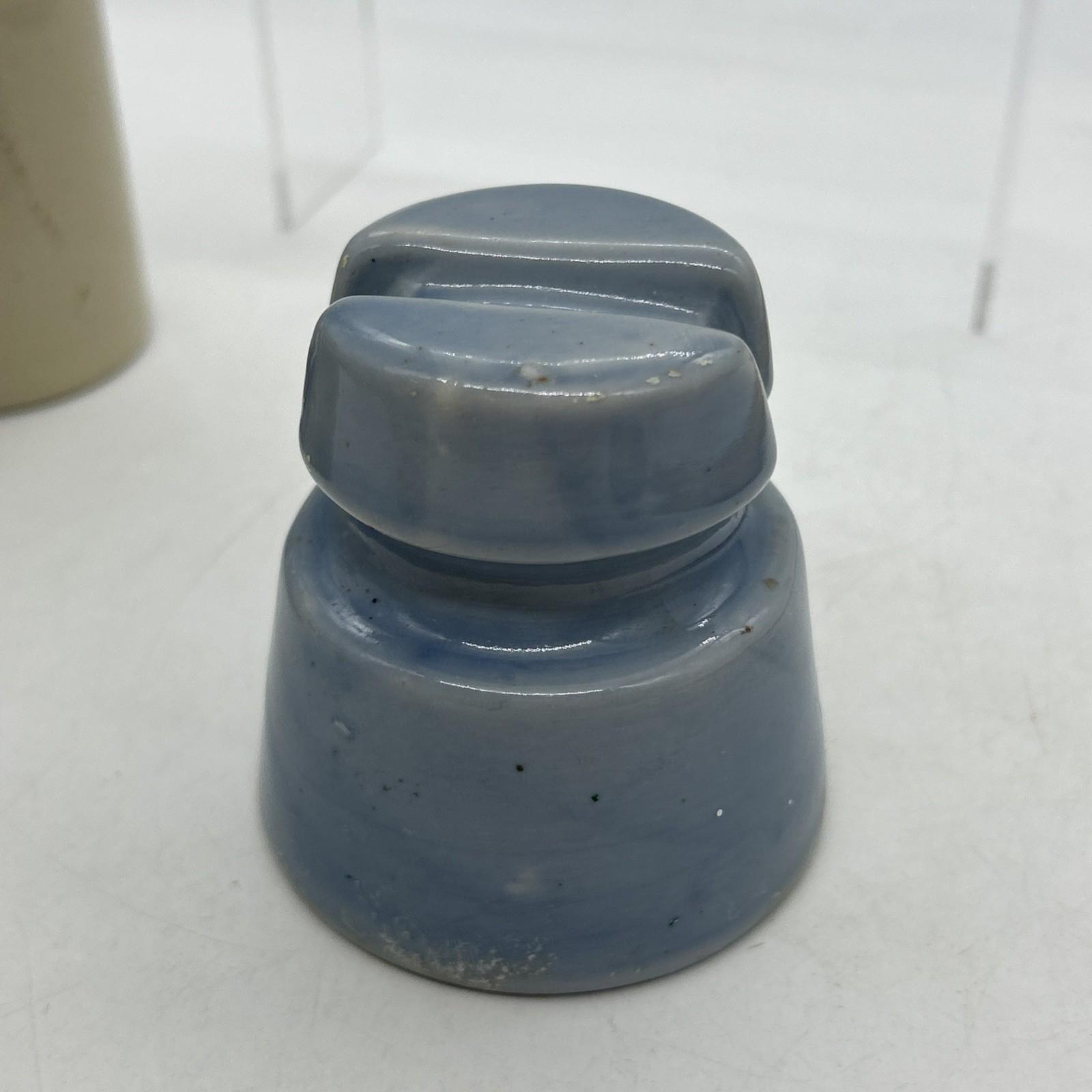 Vintage KP Blue White Electric Insulators Porcelain Set Australia