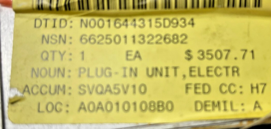 1038-V13 – PACIFIC MEASUREMENTS – VERTICAL LOG AMPLIFIER/MEMORY PLUG-IN