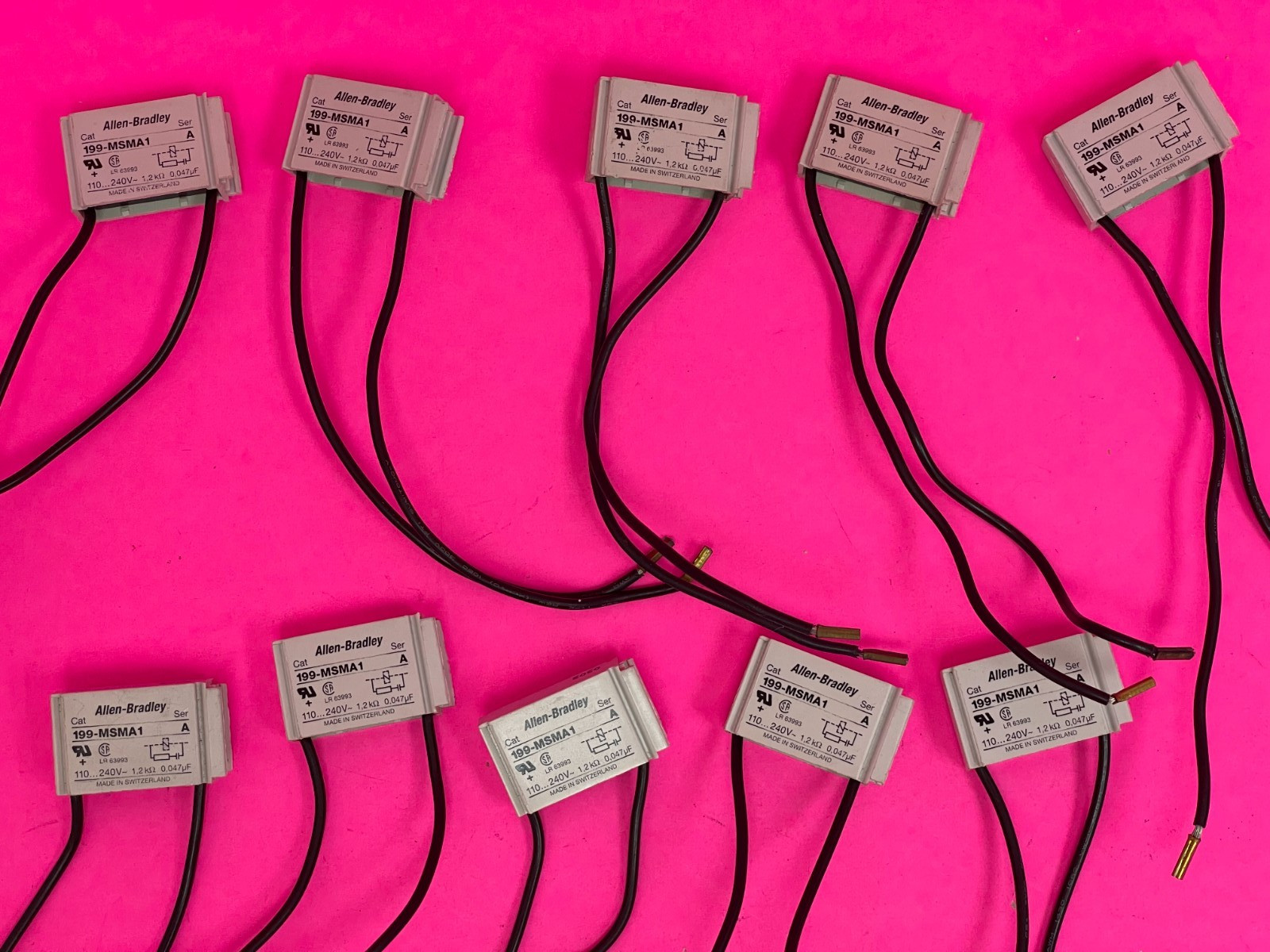 Allen-Bradley 199-MSMA1 Series A Surge Suppressor, RC 110-240V AC (Qty10)