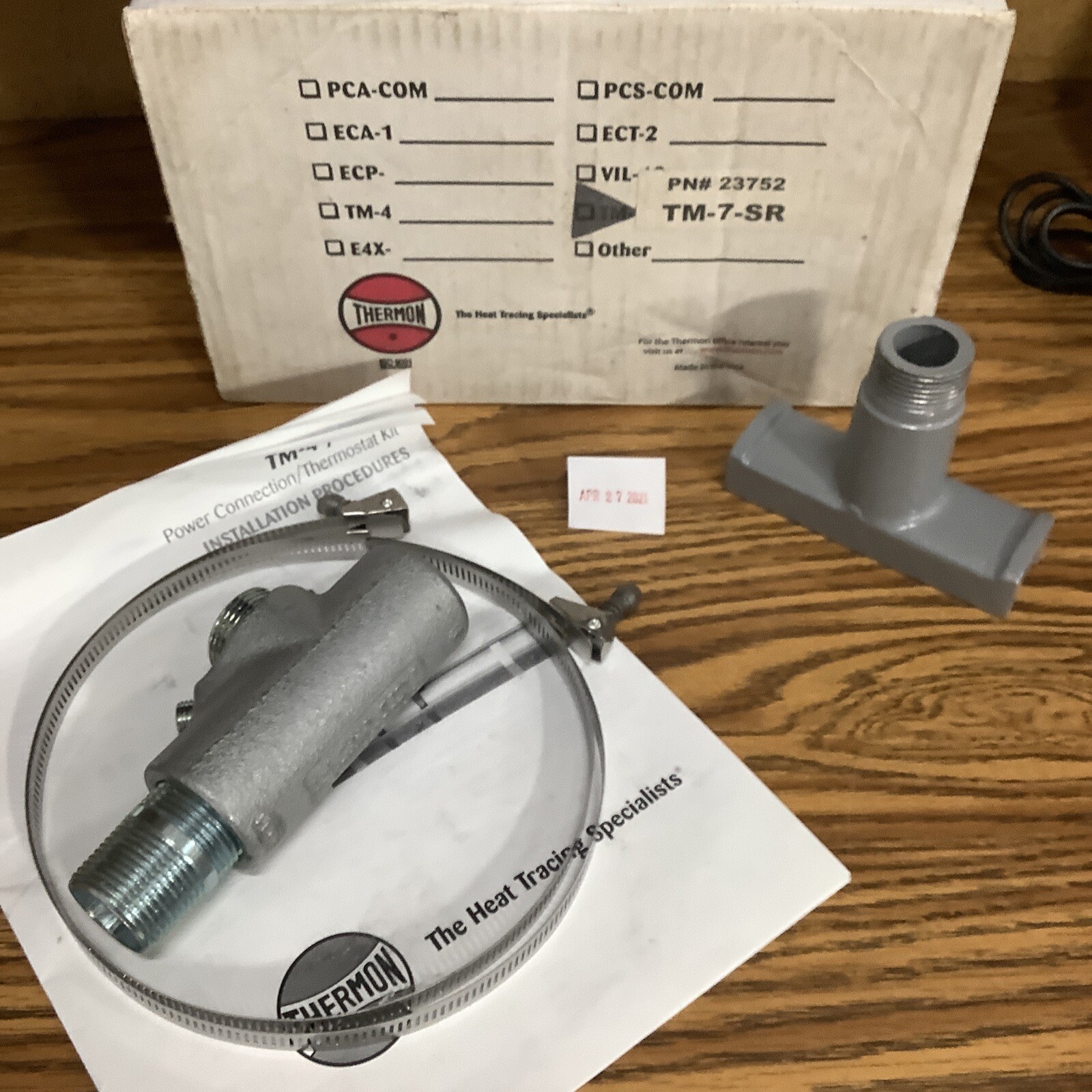 Thermon 23752 TM-7-SR Power Connection Thermostat Kit (Missing Pieces)