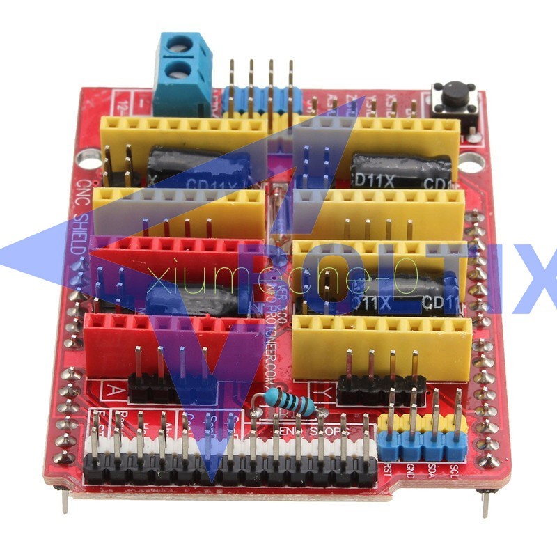 CNC Shield V4 Engraving Machine Stepper Motor Driver for Arduino GRBL Compatible