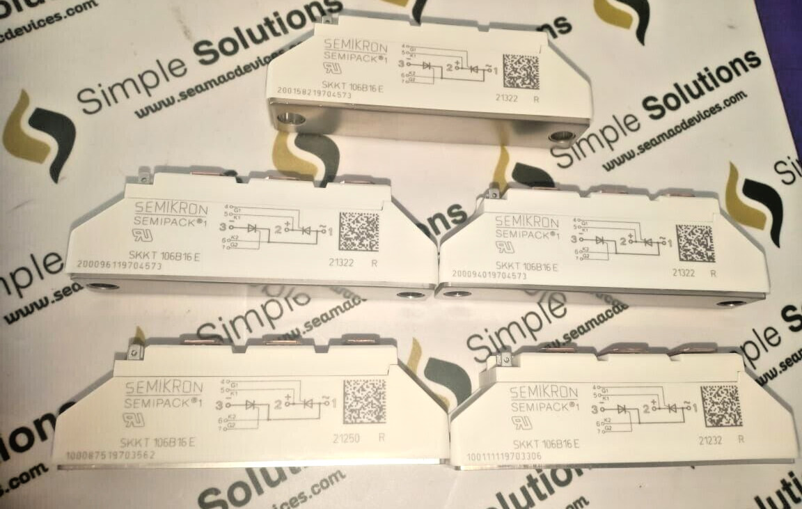 12pcs LOTS OF SKKT106/16E SEMIKRON THYRISTOR / DIODE MODULE SKKT106B/16E