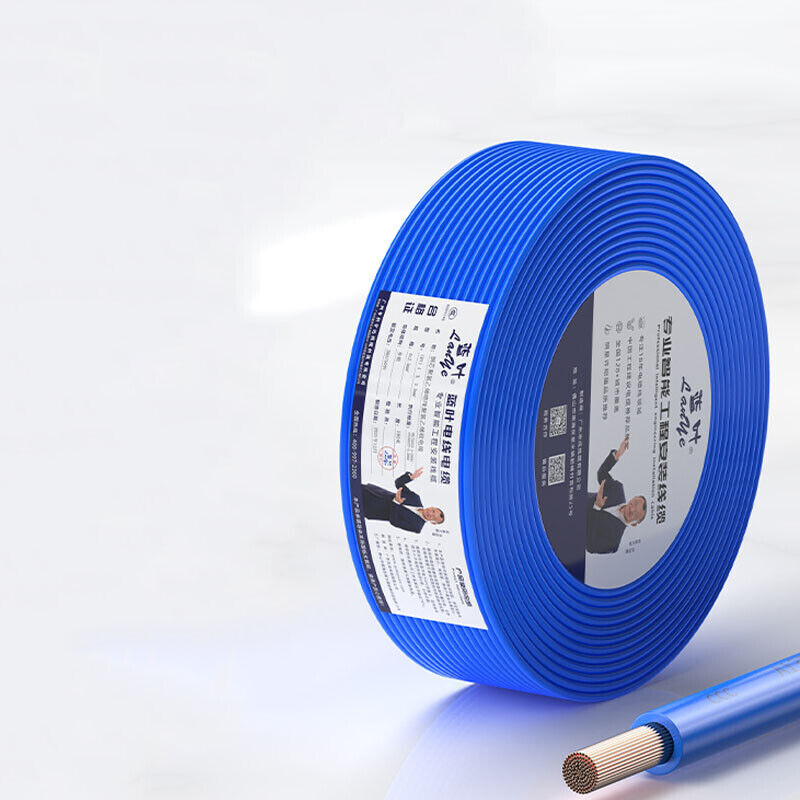 BVR Single Core Stranded Wire Pure Copper Cores PVC Electrical Cable 1mm² ~ 6mm²
