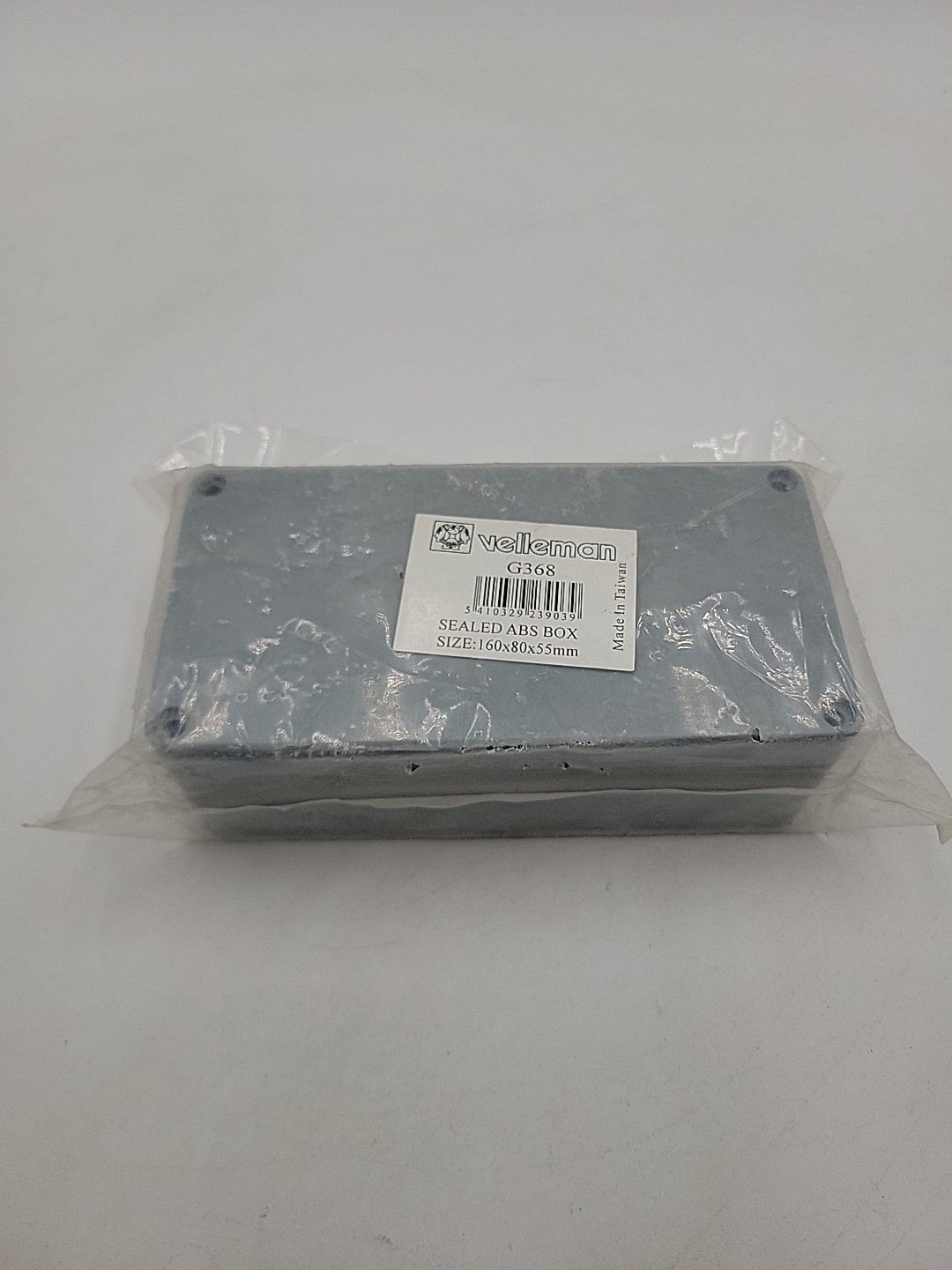 Gray Electrical ABS Box, Electrical Panel, Velleman G368, 6.25″ X 3″ X 2.25″