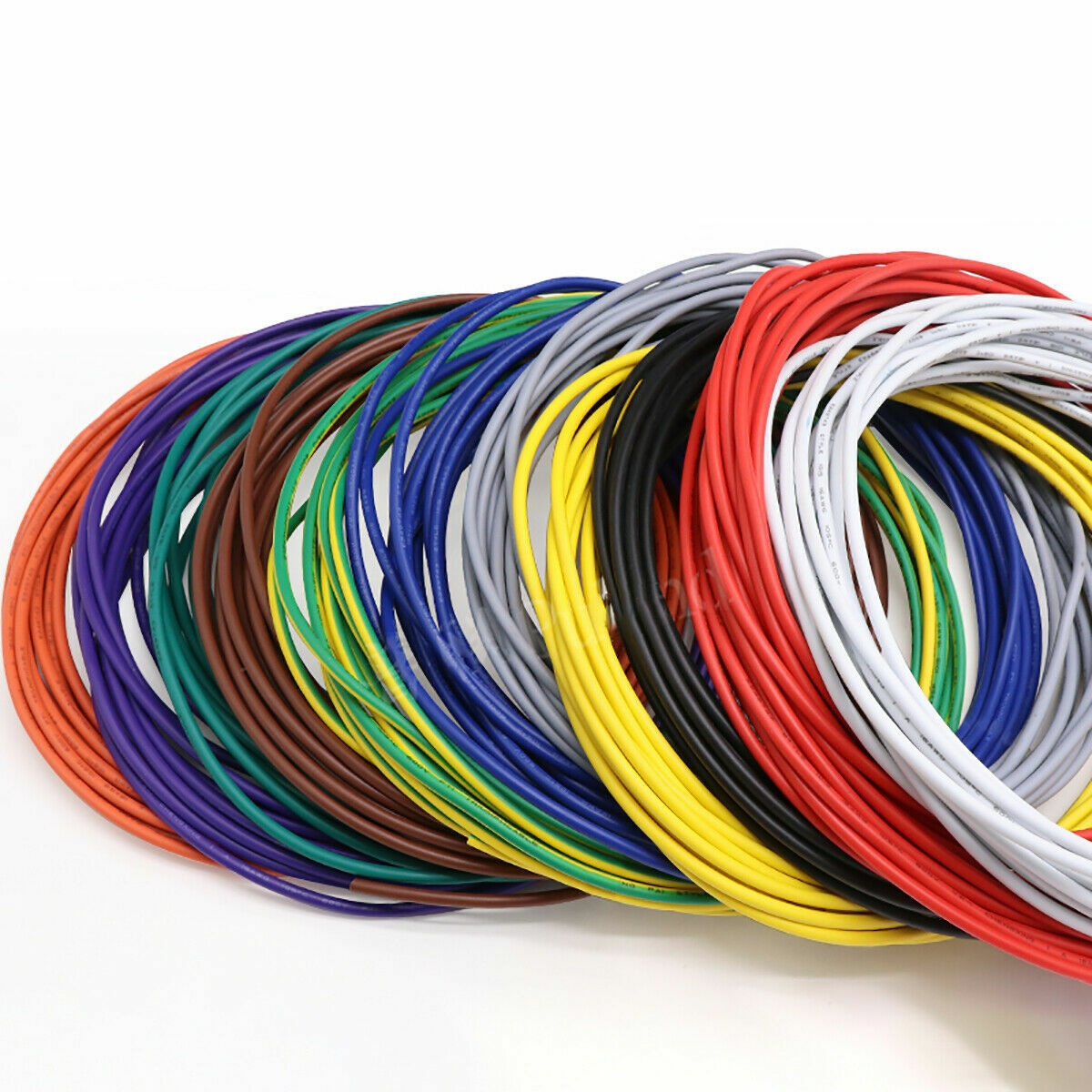 600V Flexible Soft PVC Cable 24 22 20 18 16 14 AWG Electronic Hookup Wire UL1015