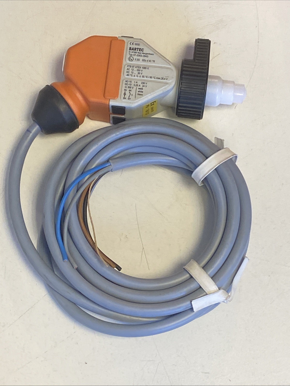 Bartec 07-3363-3843 Illuminated Switch Blue 1Ö ComEx – Ex-Protected – NEW/Other