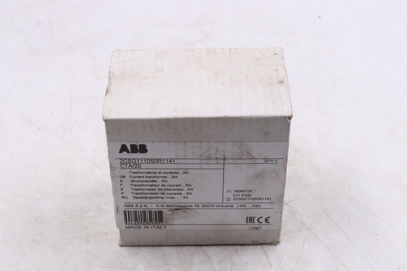 ABB CTA/20 2CSG111050R1141 MADE IN ITALY