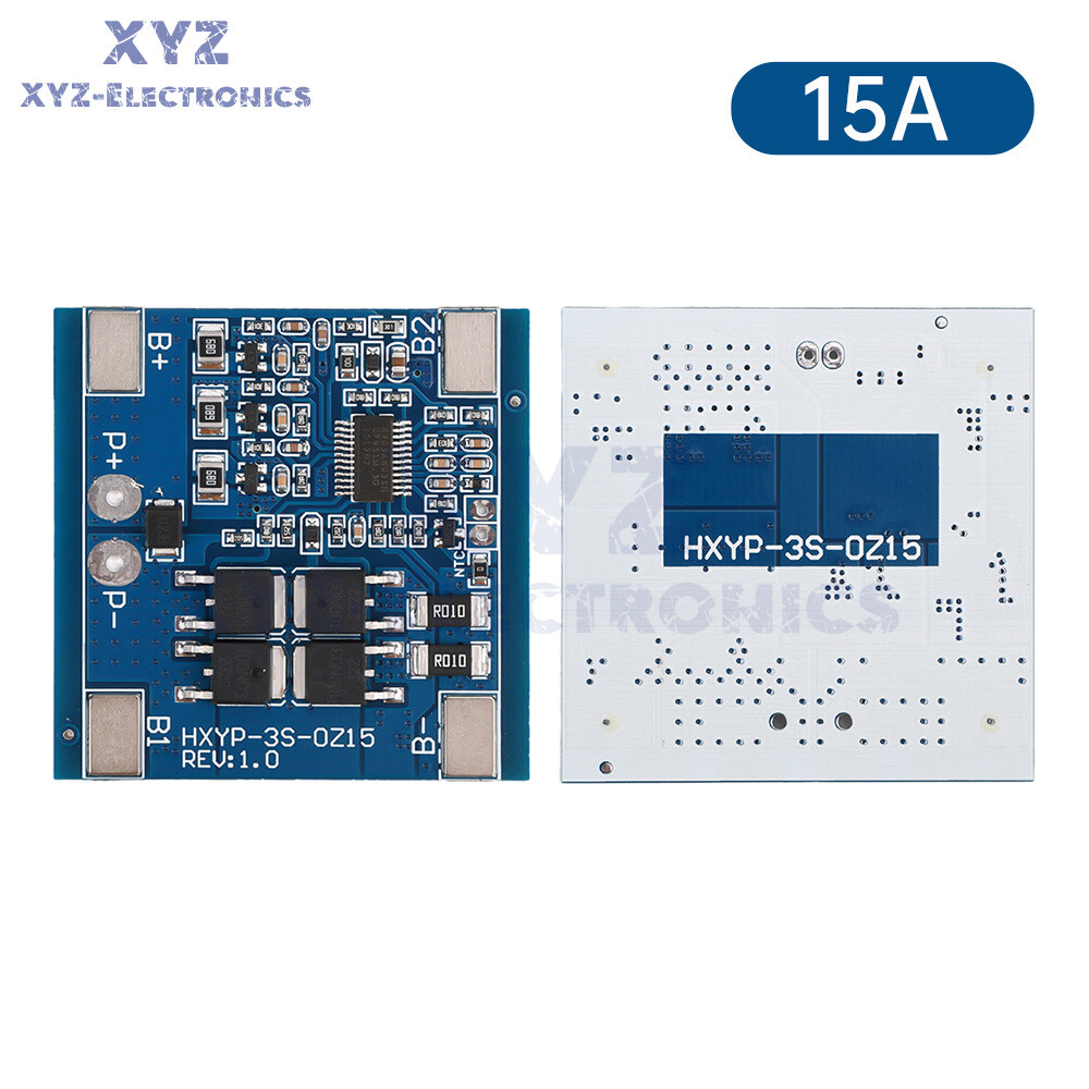 3S 12V 15/20/25/30A 18650 Li-ion Battery Protection Board 11.1V 12.6V Balanced