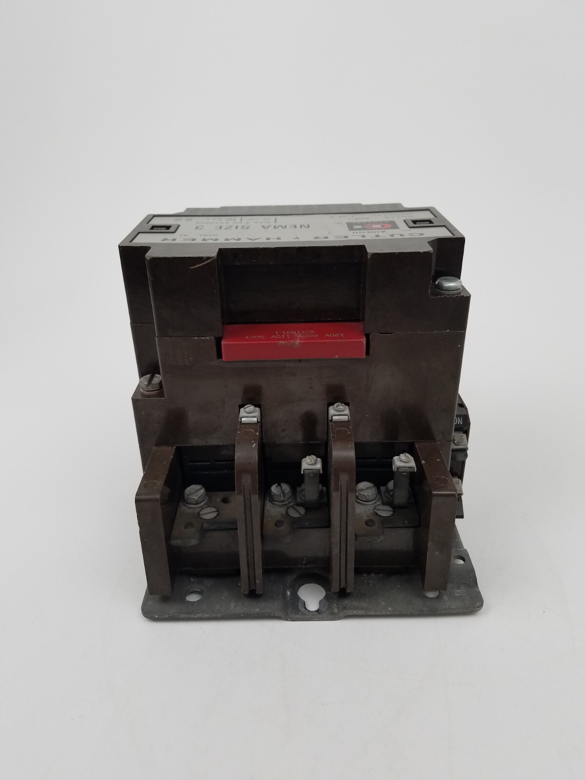 A10EG0 Cutler Hammer NEMA Size 3 Contactor 90 Amp 120V Coil – Next Day Option