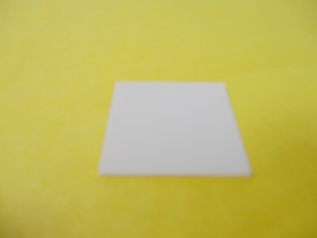 New Aluminum Nitride Ceramic Sheet Heat Sink Pads ALN Ceramic Gasket