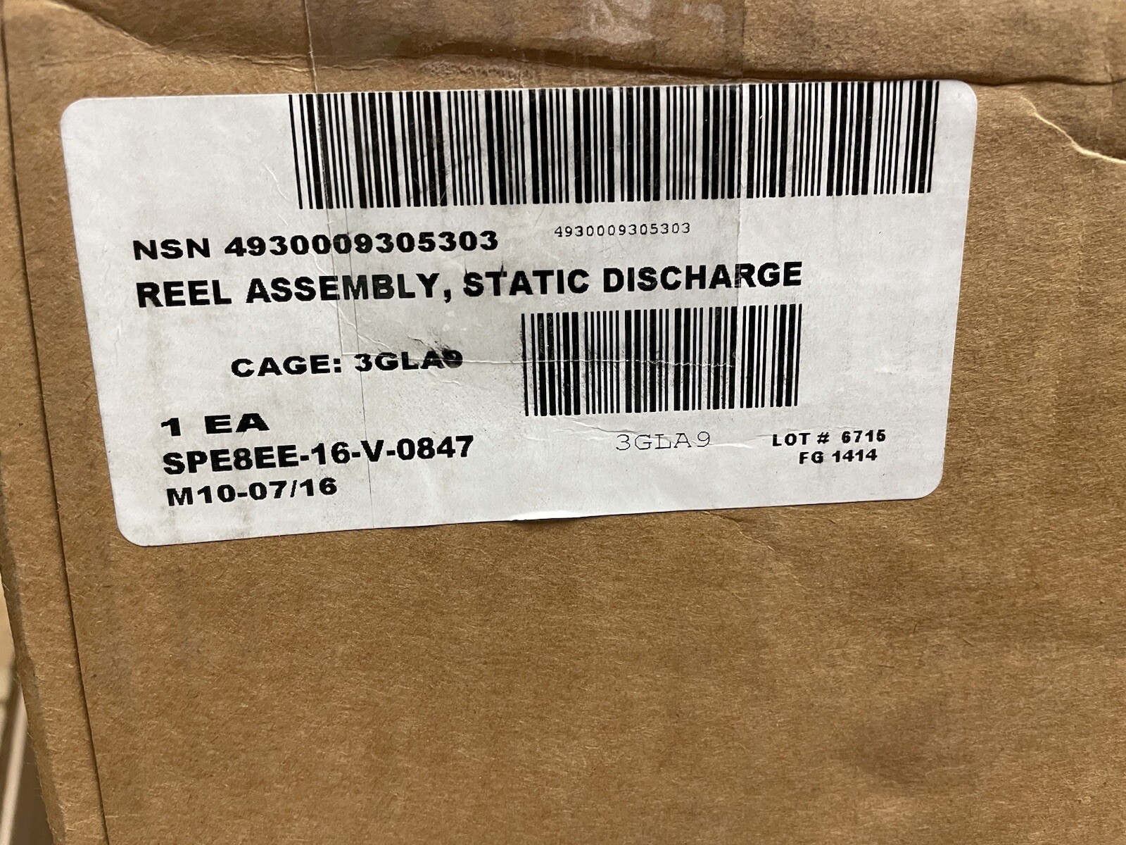 DELMACO AA50696 Static Discharge Reel 50 Feet NEW Compare to Reelcraft