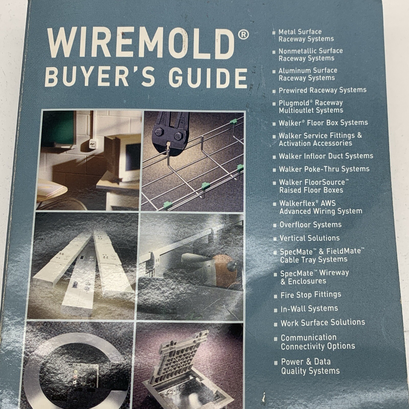 Vintage 2004 Wiremold Walker Products Buyer Guide Catalog Order Book